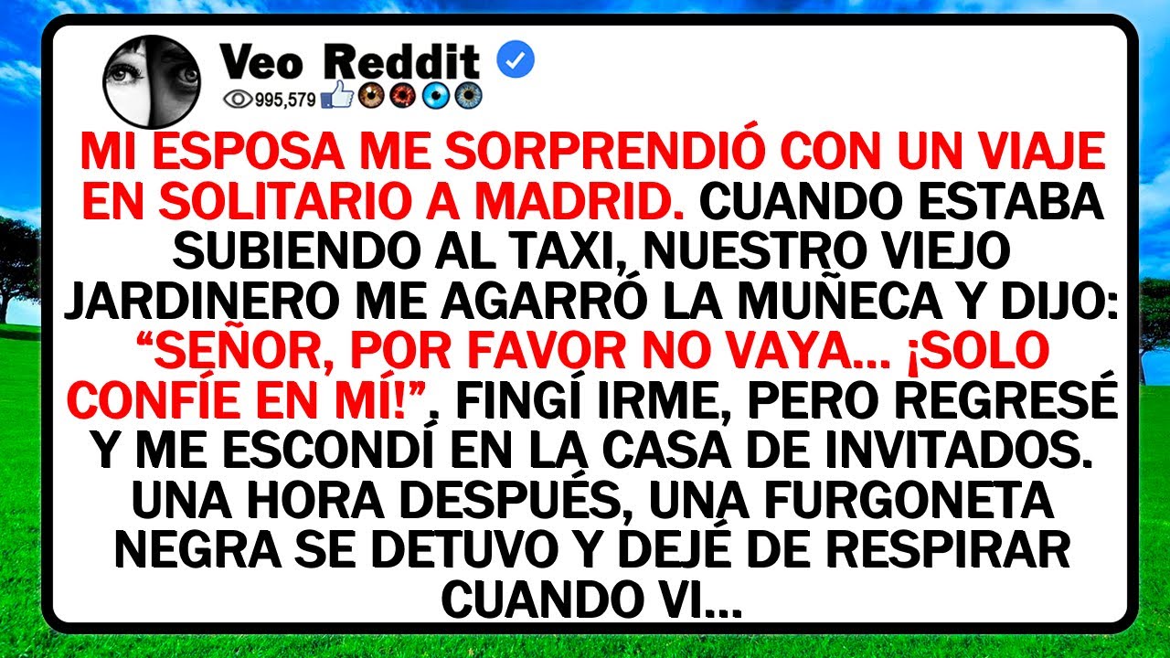 Mi Esposa Me Sorprendió Con Un Viaje En Solitario A Madrid. Cuando Estaba Subiendo Al Taxi, Nuestro