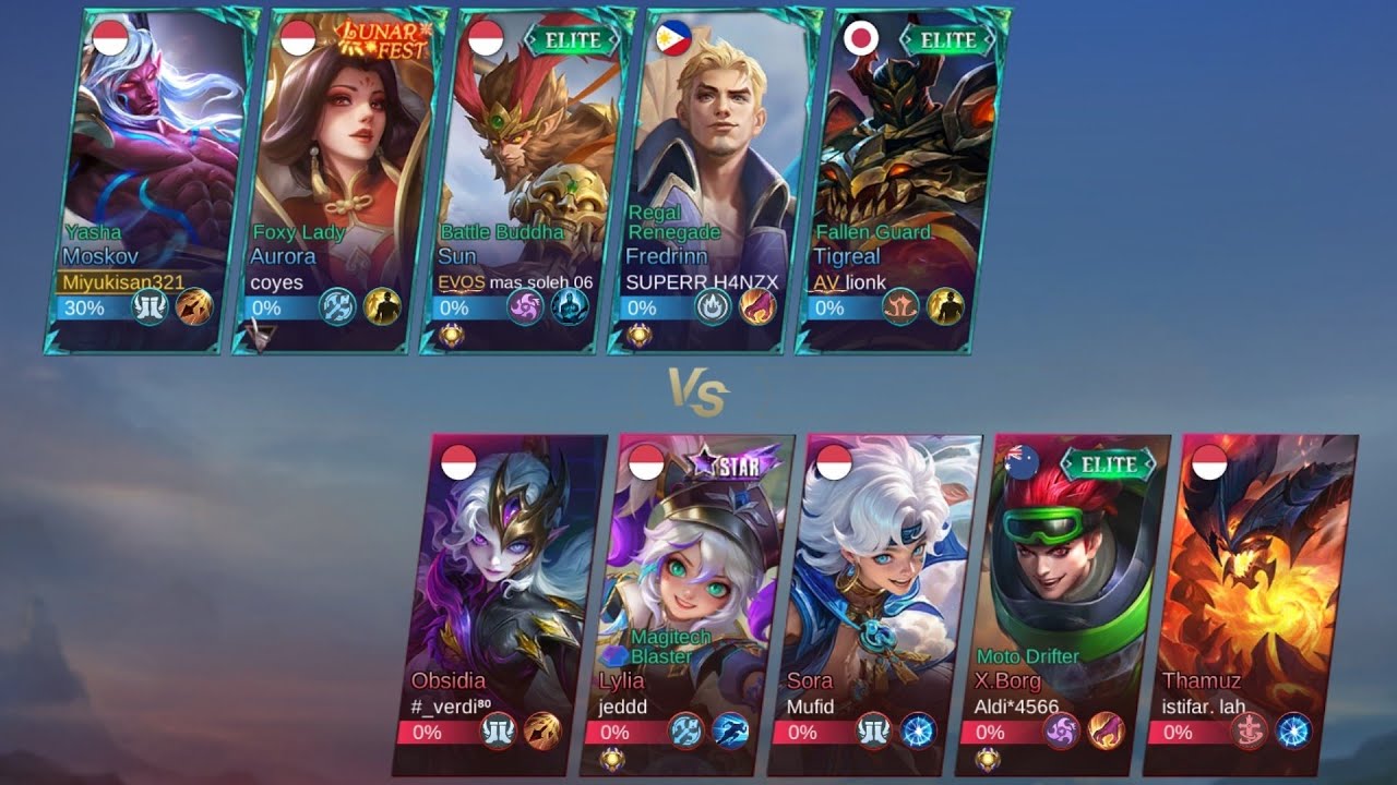 First ranked match in 2026 |MLBB Indonesia
