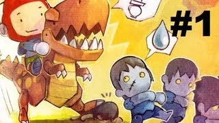 Scribblenauts Unlimited w/ NaturesTemper Ep1: ADVENTURE BEGINS!