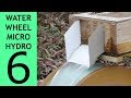 [Part 6 of 10] Waterwheel Microhydro, Chutes and Rakes