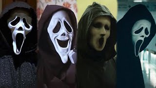 Evolution Of Ghostface Scream In Movies Cartoons Tv 1996-2022