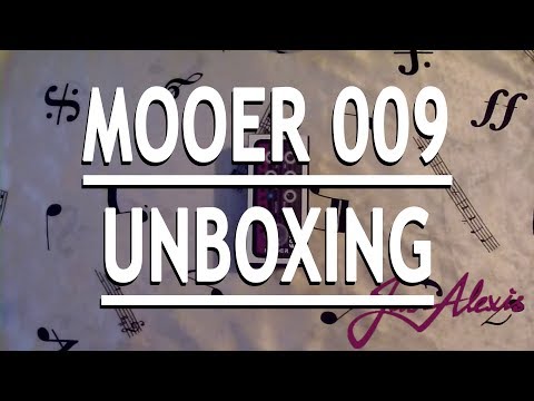 Mooer Micro PreAMP 009 Blacknight Unboxing/Soundcheck