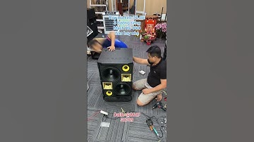 Ráp loa kéo 30 đôi 3 đường tiếng. Mạch HS-980 hay khoẻ nhẹ #loakeo #loakeohaynhat #victoryvietnam