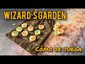 WIZARD'S GARDEN - Juego de mesa abstracto para dos jugadores - Tutorial y partida