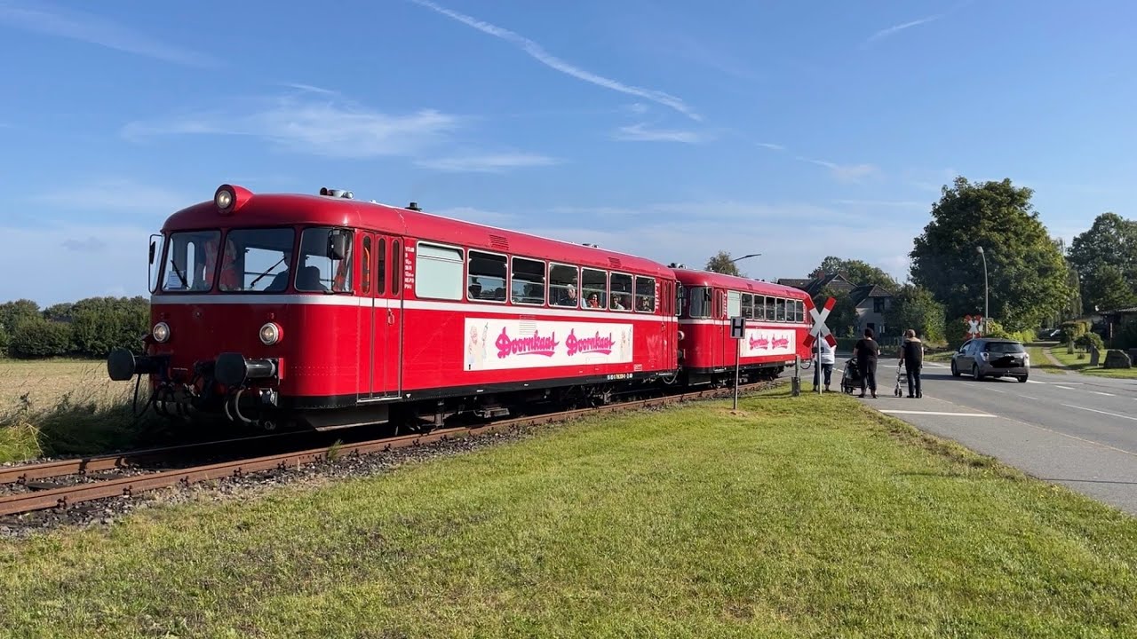 VT98 auf der Schleswiger Kreisbahn (Angelner Dampfeisenbahn) 08-2024