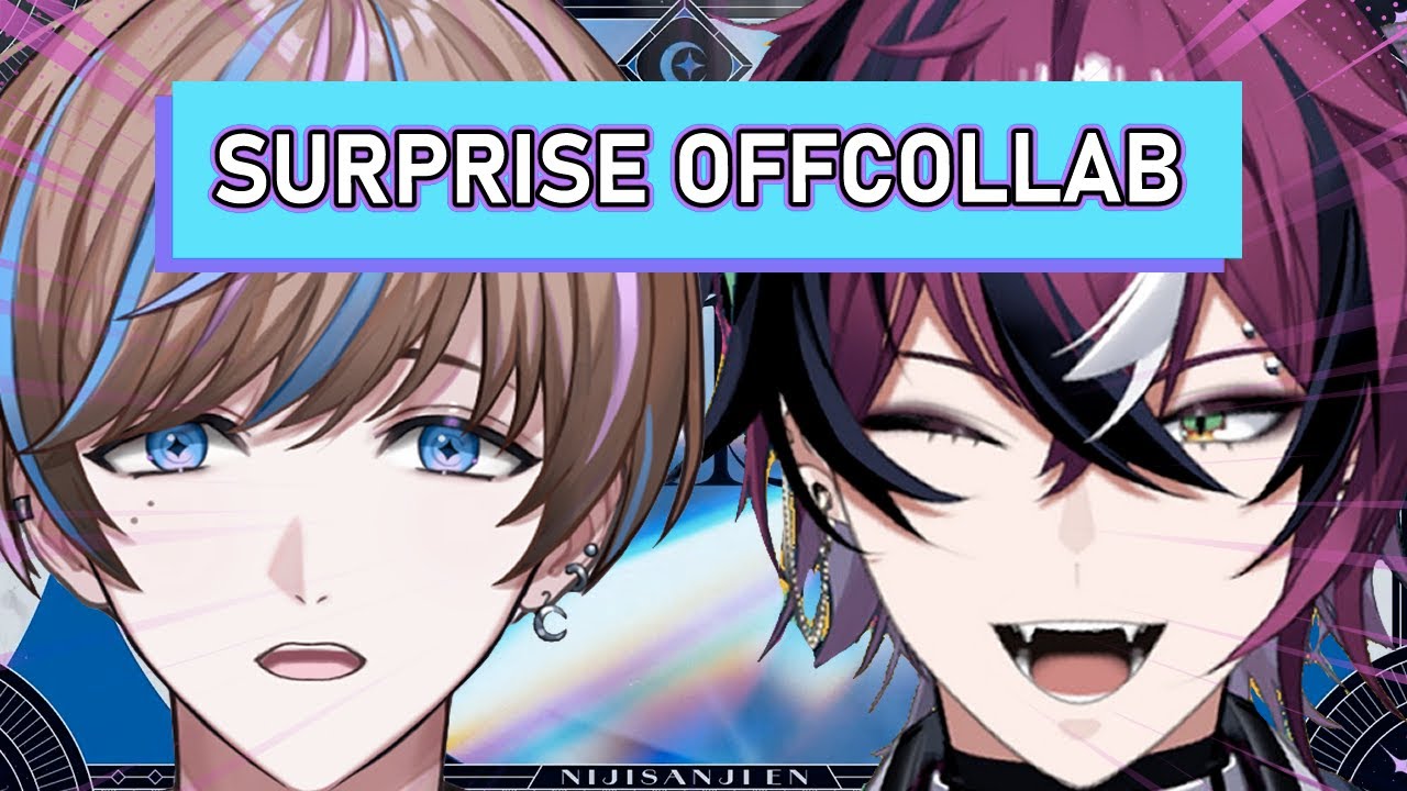 Seible and Doppio's surprised chat with an improptu offcollab