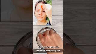TOMATO FACIAL Tan Removal in 5 minutes | Instant Fairness facial ✨ beauty skincare FacialCare