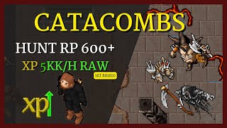 Tibia Hunt RP 600+ Catacombs Oramond 5KK/H RAW - Set Básico