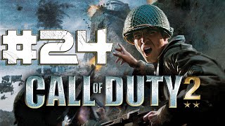 Call of Duty 2 Gameplay Parte 24 Os Rangers Comandam 1944, Legendado BR, em 4K, Tutorial, Zerando.