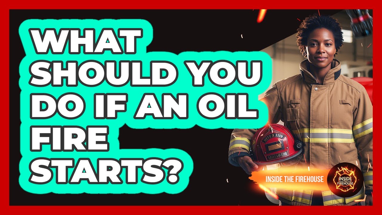 What Should You Do If An Oil Fire Starts?