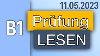 g.a.s.t. Lesen B1 Prüfung 2 2023 I German Test For Immigrants I (DTZ , Telc , ÖSD, gast )