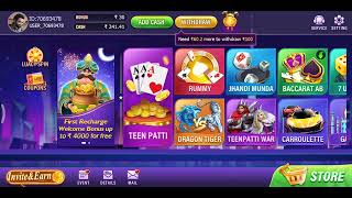 💯 Teen Patti Real 🤑Cash 👉 Fast Withdrawal screenshot 4