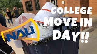 COLLEGE MOVE IN DAY VLOG!! NAU | DISASTER