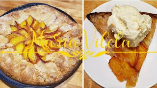 Tarta de Durazno - Peach Gallette