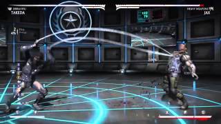 Mortal Kombat X: 1/3 health bar combo (Takeda)