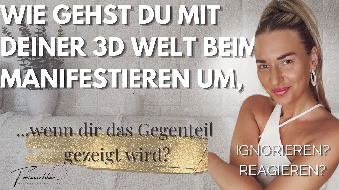 Deshalb hat deine AUẞENWELT (3D) keinen EINFLUSS auf deine Manifestation, SOBALD du das verstehst!🪄🤍