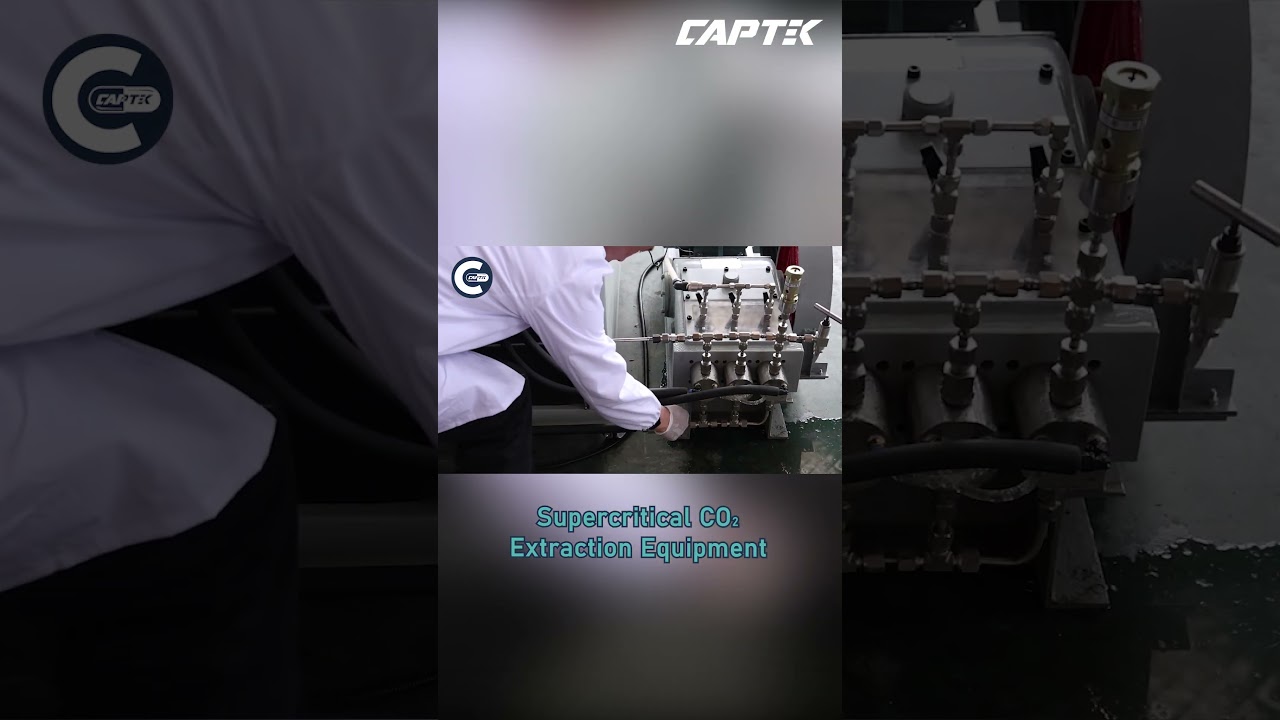 Supercritical CO₂ Extraction Machine | High-Purity Extraction Technology #extraction