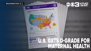 US gets D-grade for maternal health