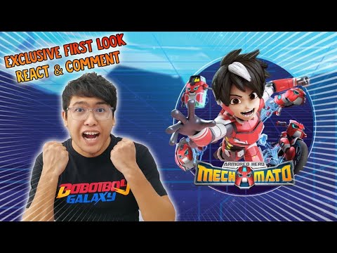 REACT & COMMENT I Armored Hero Mechamato Trailer I Boboiboy's Father