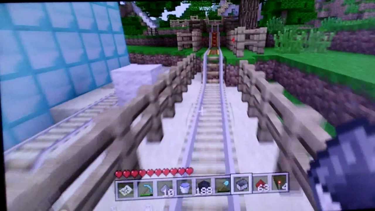 my minecraft world on xbox 360 - YouTube