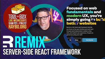 Remix - The Back End Focused React JavaScript Framework. Is it awesome? Check out this Demo
