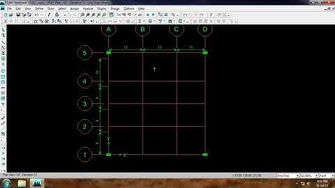 5 corner column draw and rotation ETABS