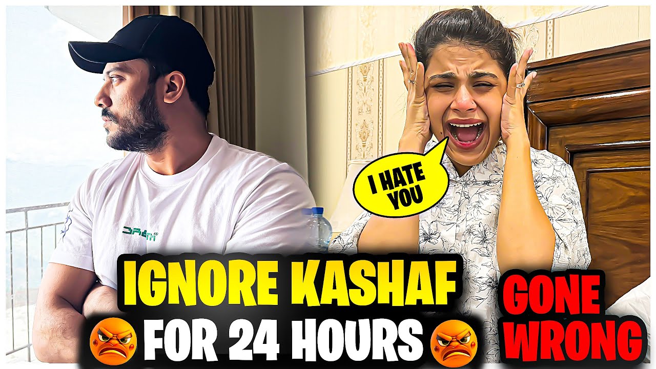 Ignoring Kashaf For 24 Hours 😭 Prank Gona Totally Wrong 😯