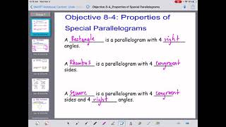 8-4 Rectangles