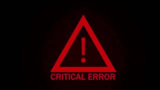 Free 4K Critical Error Glitch with Sound Effects | No Copyright