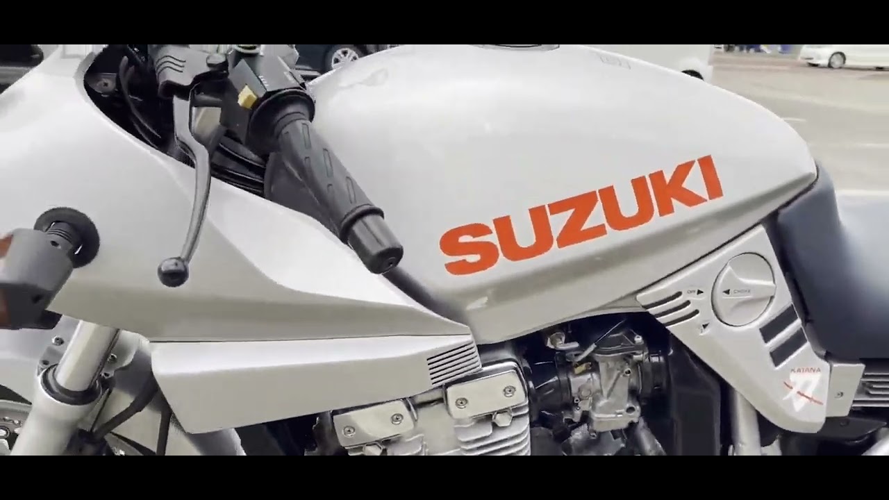 GSX400S カタナ/スズキ GK77A ヨシムラマフラー 社外リヤサス