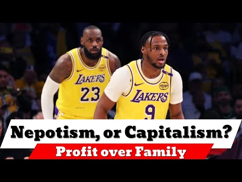 Capitalism or Nepotism? The Truth Behind LeBron and His Son’s First NBA Game Together!