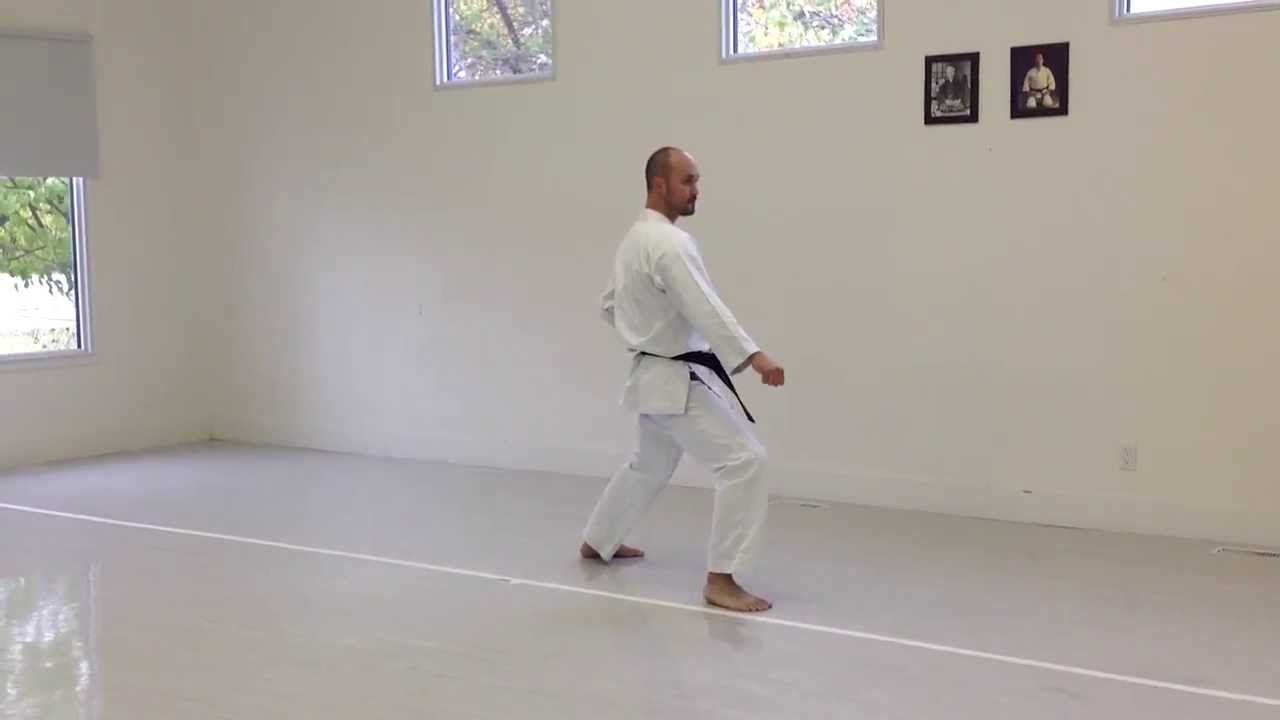 Gedan Barai, Zenkutsu Dachi | IKD Testing Syllabus videos | Shotokan Karate 2013