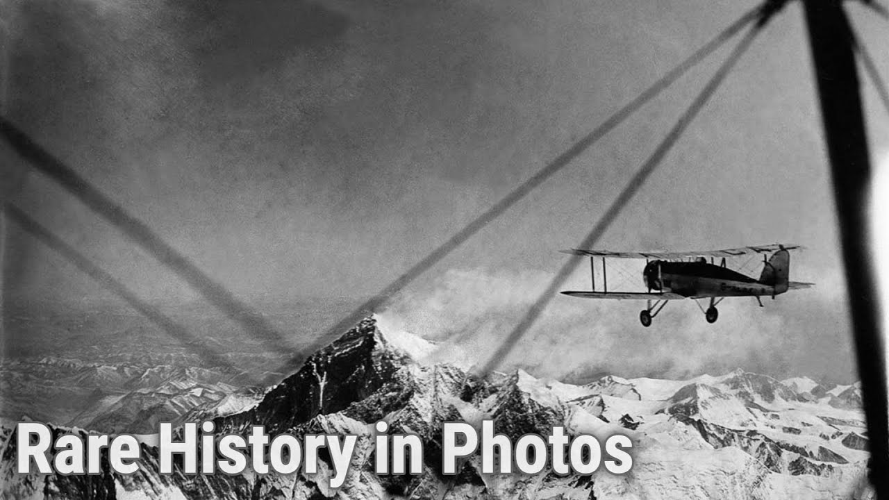 3 et 9 avril 1933 – Premiers survols de l'Everest par l'expédition ...