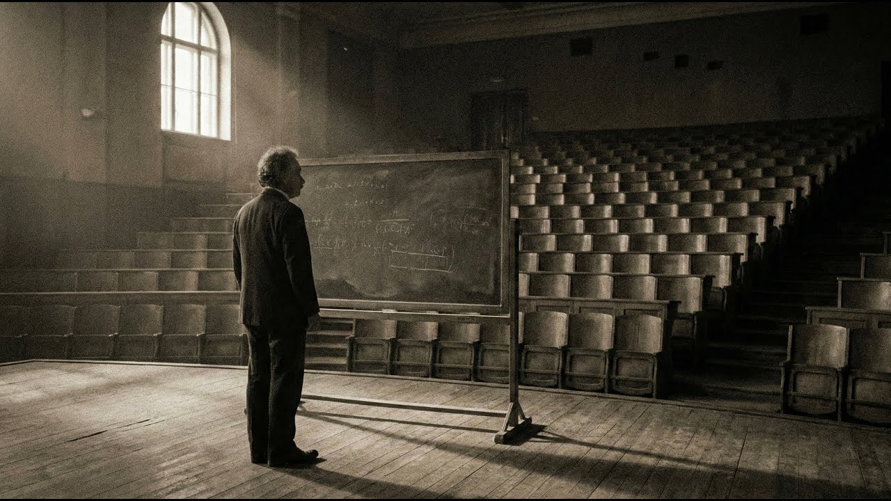 Einstein Taught Relativity to 3 Students in Empty Hall - They Never Asked a Single Question