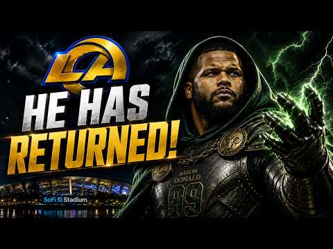 AARON DONALD ANNOUNCES RETURN TO RAMS