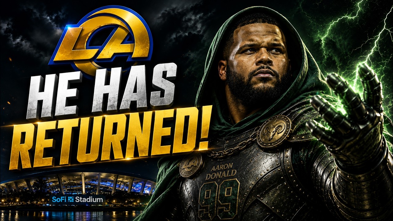 AARON DONALD ANNOUNCES RETURN TO RAMS