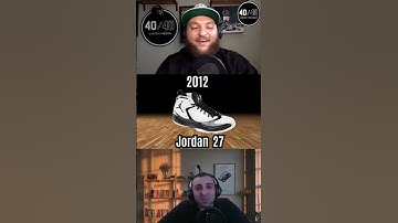 40 Years of Air Jordans - Rating all 40 pairs of Jordan signature snea... #Shorts