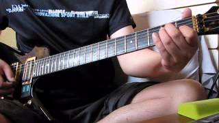 Firewind   When All Is Said And Done Guitar Cover Practice