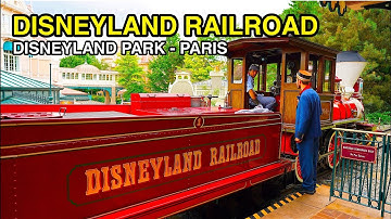 [4K] Disneyland Railroad - Fantasyland Station to Main St : Disneyland Park (Paris, France)