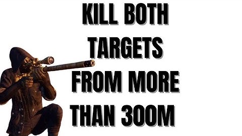 Sniper Ghost Warrior Contracts - Kill Both Targets from more than 300 M Distance