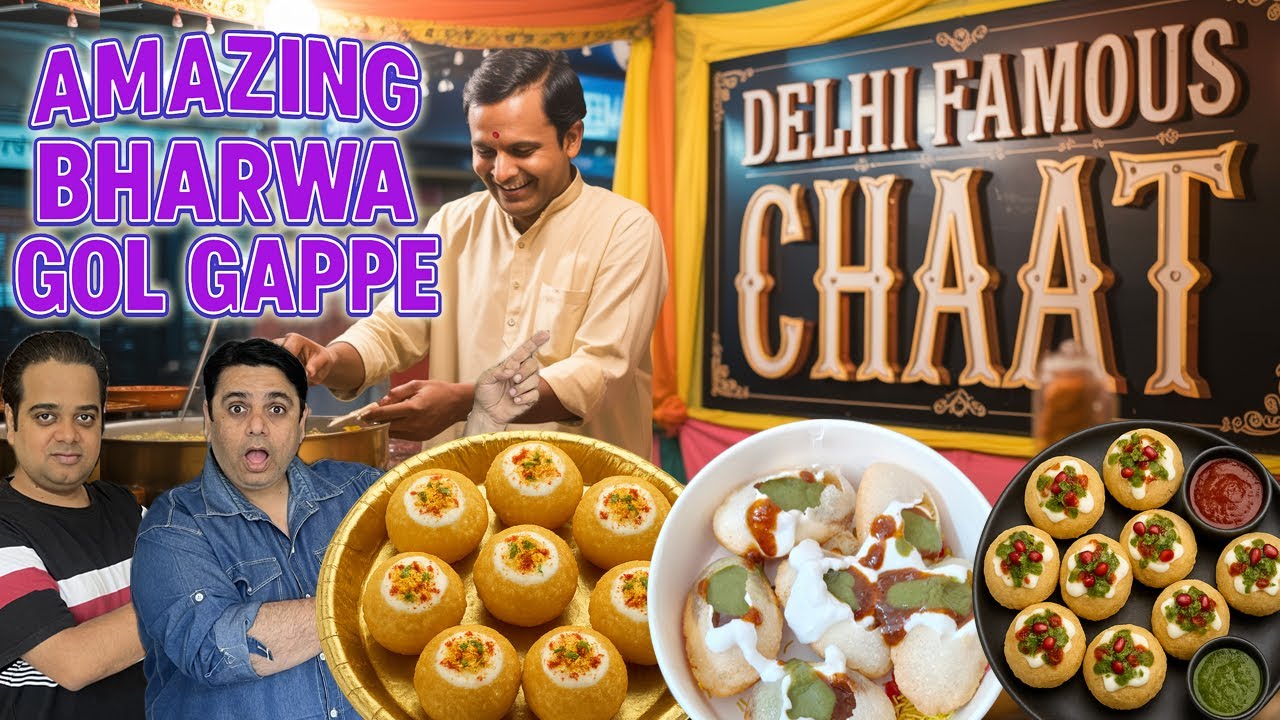 Ultimate Bharwa Gol Gappe Comparison | Street Food Lovers Must Watch ! Food Comparison Video