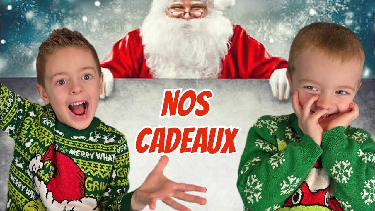 ON OUVRE NOS CADEAUX DE NOËL ! UN CADEAU TRÈS SPÉCIAL