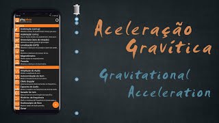 Determinação do valor da aceleração gravítica com a aplicação phyphox