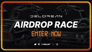 DeLorean $DMC AirDrop Race - Lap 1 Pool - Get Your Share of 15,000,000 $DMC