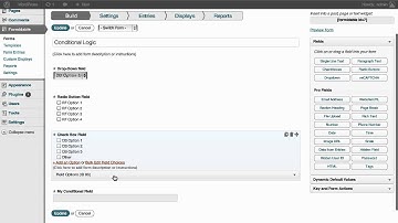Using Conditional Logic