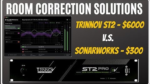 Room Correction For Mixing | Trinnov ST2 Pro vs SonarWorks