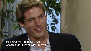Christopher Reeve on Superman is a Positive role model!