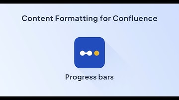 Progress Bar for Confluence Data Center/Server | Content Formatting Toolkit for Confluence