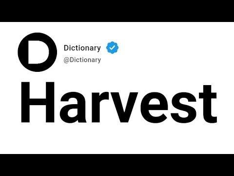 Harvest Meaning In Bengali - YouTube