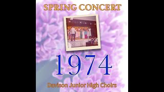 10 Herdy Gerdy He Sang 1974 Spring Concert   Davison Jr High   John Abitz Director